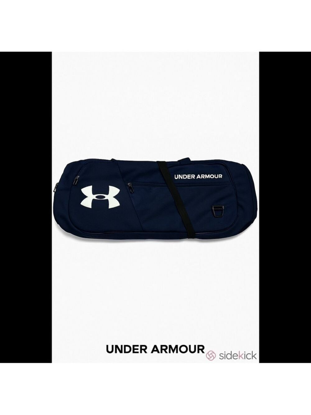 Under Armour Navy and Silver Duffel Bag Medium NWT